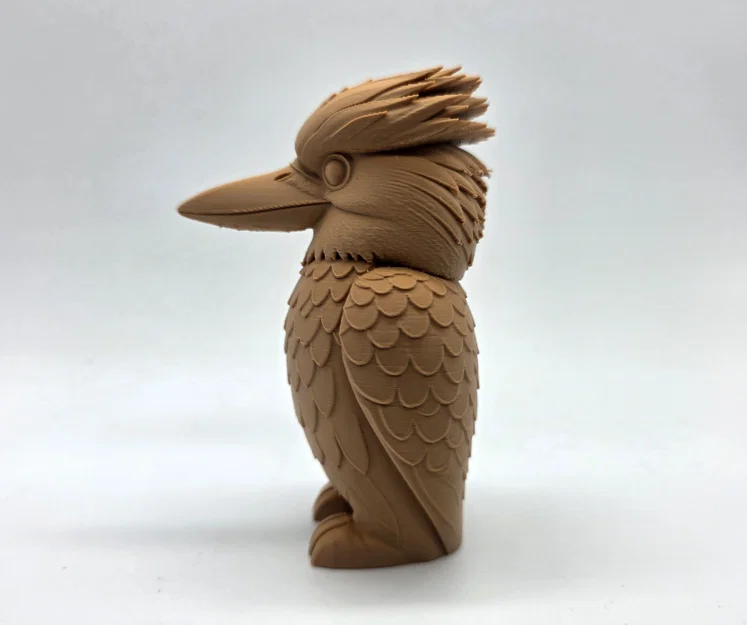 Tượng Totem Chim Kookaburra Chạm Khắc Gỗ - Image 6
