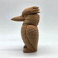 Tượng Totem Chim Kookaburra Chạm Khắc Gỗ - Thumbnail 6