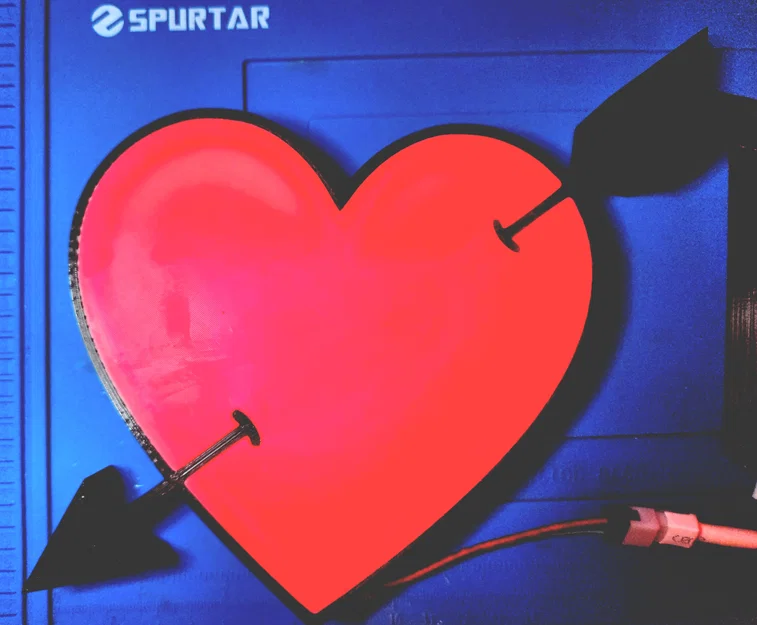 Trái tim LED Neopixel quà tặng Valentine - Image 4