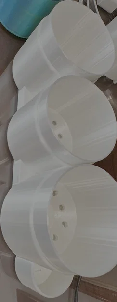 Bộ ba chậu trồng cây tự tưới - Image 1