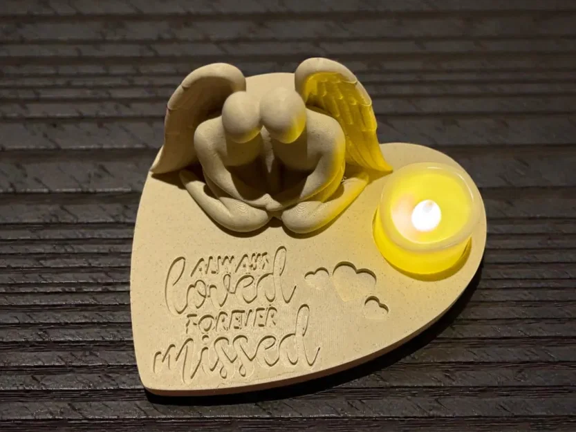 Tượng Thiên Thần Tưởng Niệm Cha Mẹ - Món Quà Kỷ Niệm Ý Nghĩa - Image 1