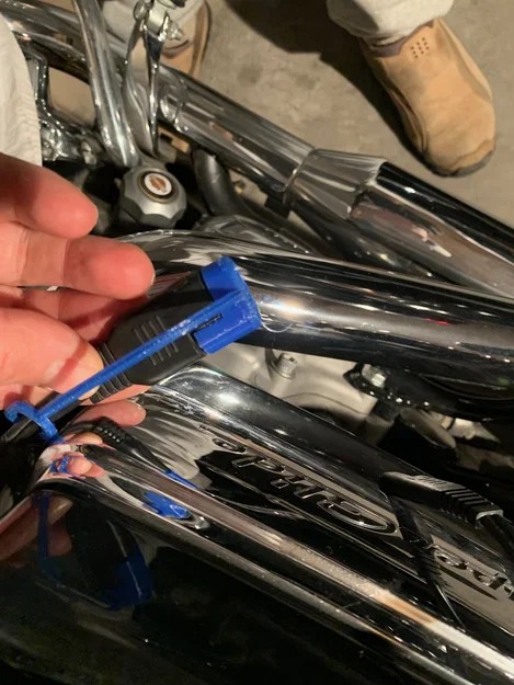 Nắp đậy giắc sạc ắc quy mô tô (Battery Tender) in 3D bền bỉ - Image 3