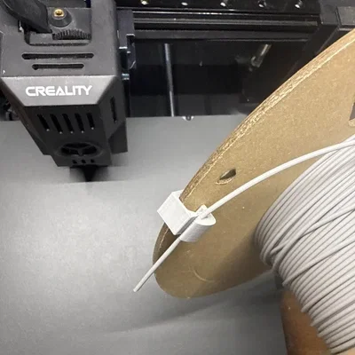 Kẹp giữ đầu sợi nhựa cho cuộn filament bìa carton 3D
