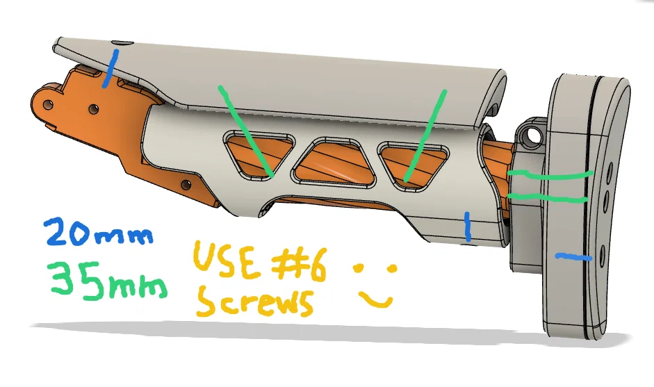 Báng súng Fancy cho Smiley Blaster - Image 3