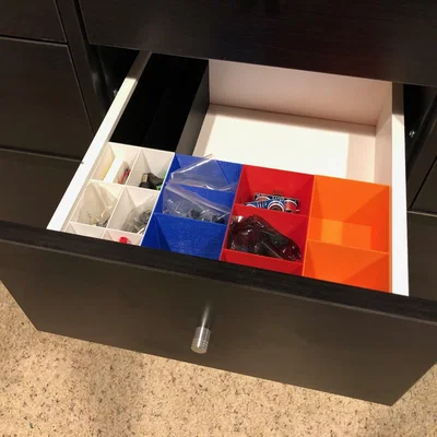 Bộ ngăn chia hộc tủ cho Ikea Kallax