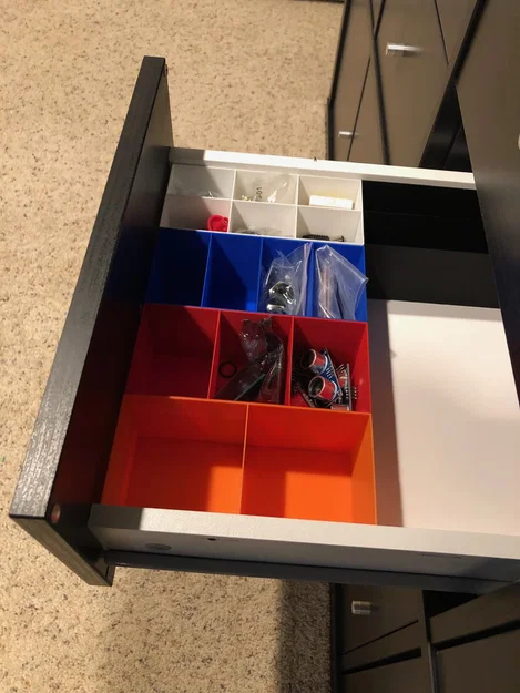 Bộ ngăn chia hộc tủ cho Ikea Kallax - Image 3