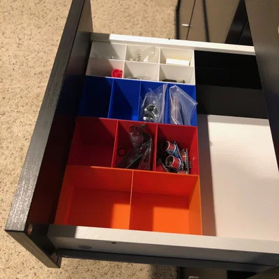 Bộ ngăn chia hộc tủ cho Ikea Kallax