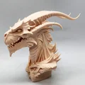 Tượng Bán Thân Undead Dragonlord - Thumbnail 1
