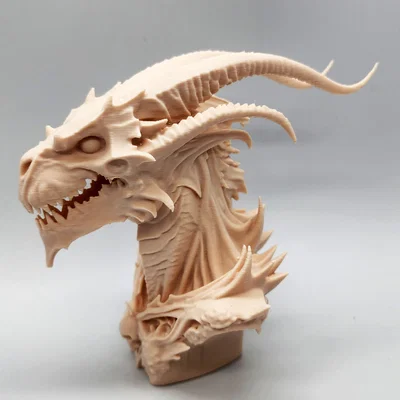 Tượng Bán Thân Undead Dragonlord