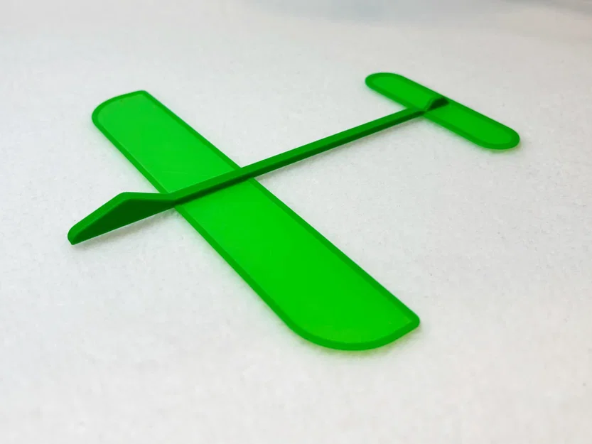 Mô hình máy bay lượn đồ chơi siêu nhẹ in 3D - Image 2