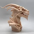 Tượng Bán Thân Undead Dragonlord - Thumbnail 2