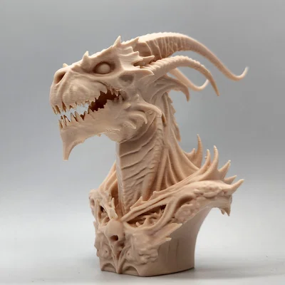 Tượng Bán Thân Undead Dragonlord
