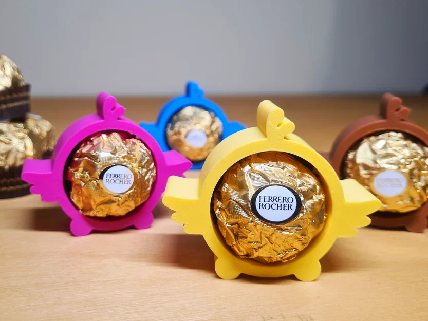 Gà Con Đựng Kẹo Ferrero Rocher - Image 1