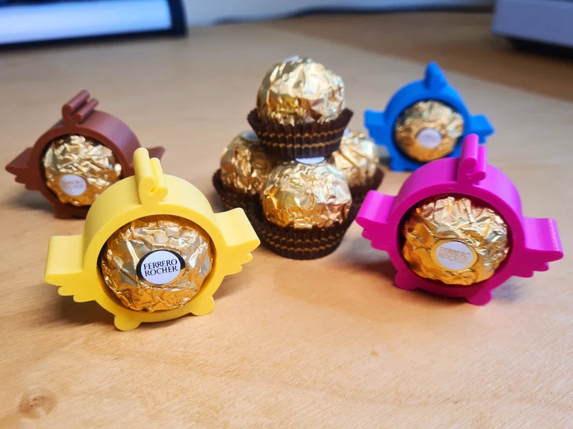 Gà Con Đựng Kẹo Ferrero Rocher - Image 5