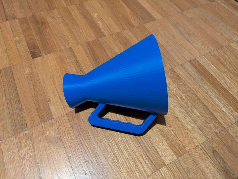 Loa cầm tay đồ chơi cho bé (Analog Megaphone) in 3D - Image 1