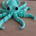 Mô hình mực cử động linh hoạt (Articulated Flexi Squid) in nguyên khối - Thumbnail 1