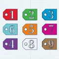 Thẻ đánh số (Numbered Nametag) - Thumbnail 1