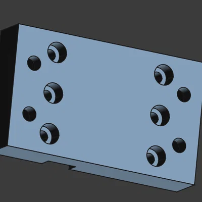 Tấm đế chuyển đổi gá spindle 65 mm cho CNC TwoTrees TTC-450 / OpenBuilds