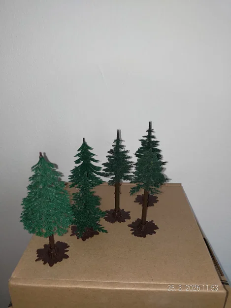 Đế giữ cây mô hình (Stumps for train model trees) cho sa bàn - Image 1