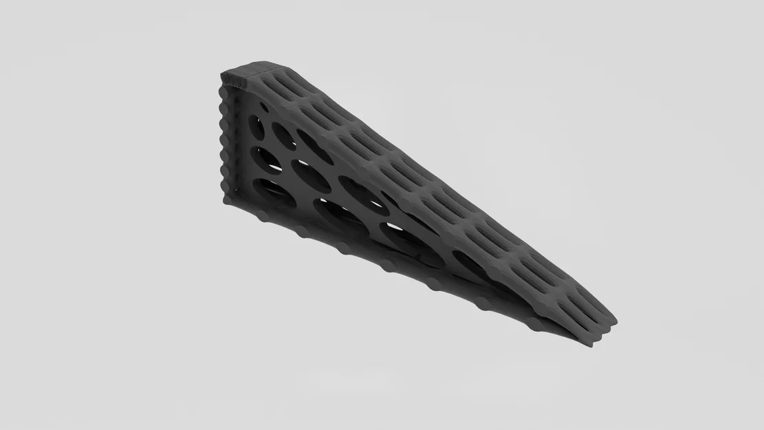 Chặn cửa nghệ thuật Voronoi Doorstop 3D in đẹp mắt và tiện dụng - Image 2