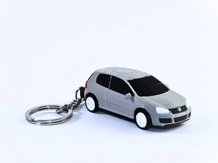 Móc khóa mô hình xe Volkswagen Golf MK5 GTI - In 3D độc đáo - Image 2