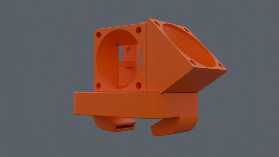 Fan Duct Mini Satsana 4010 Axial Edition - Nâng cấp làm mát đầu in - Image 1