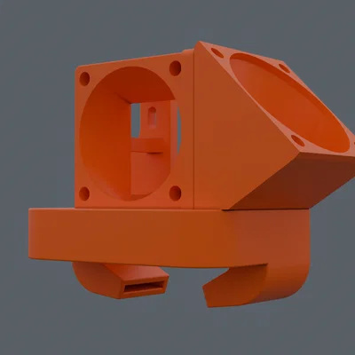 Fan Duct Mini Satsana 4010 Axial Edition - Nâng cấp làm mát đầu in