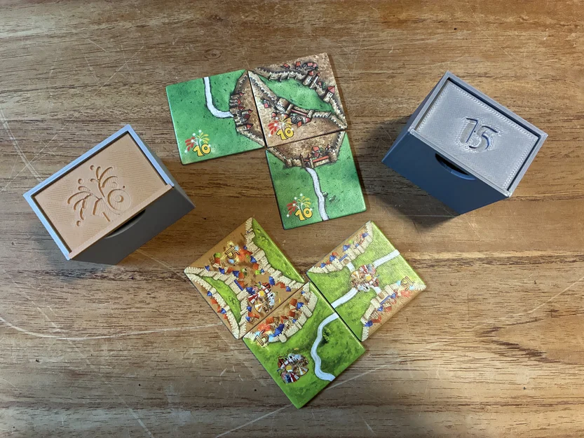 Hộp đựng thẻ bài Carcassonne: The Festival (Kỷ niệm 10 & 15 năm) - Image 2