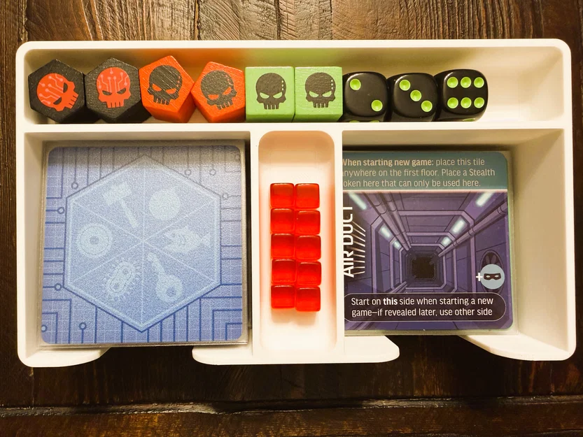 Bộ Khay Đựng (Organizer) cho Burgle Bros. 3 Future Flip - Image 3