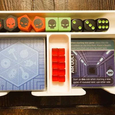 Bộ Khay Đựng (Organizer) cho Burgle Bros. 3 Future Flip