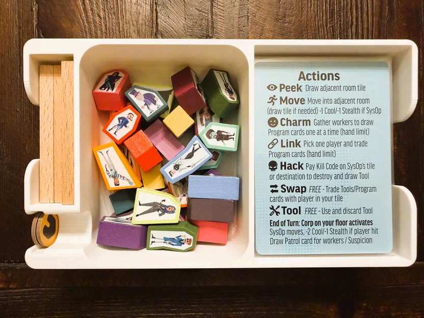 Bộ Khay Đựng (Organizer) cho Burgle Bros. 3 Future Flip - Image 5