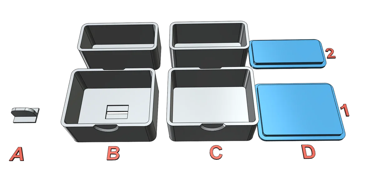 Hộp đựng bơ (Butter Case) in 3D tiện lợi, dễ in - Image 3