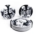 Bộ Lót Ly Hình Bộ Xương (Skeleton Coasters) - Thumbnail 1