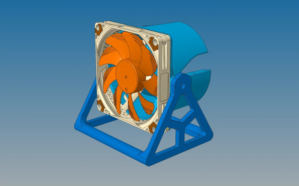 Bộ khung khuếch tán luồng khí 3D cho quạt Noctua NF-A9X14 92mm - Image 1