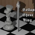 Mô hình Vua Cờ (Chess King) dạng đổ sụp (Collapsing) - Thumbnail 1