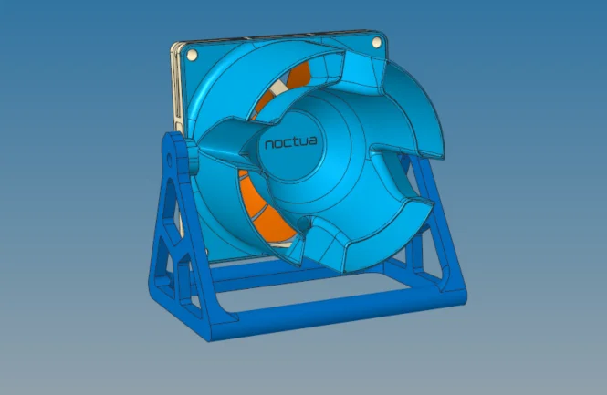 Bộ khung khuếch tán luồng khí 3D cho quạt Noctua NF-A9X14 92mm - Image 2