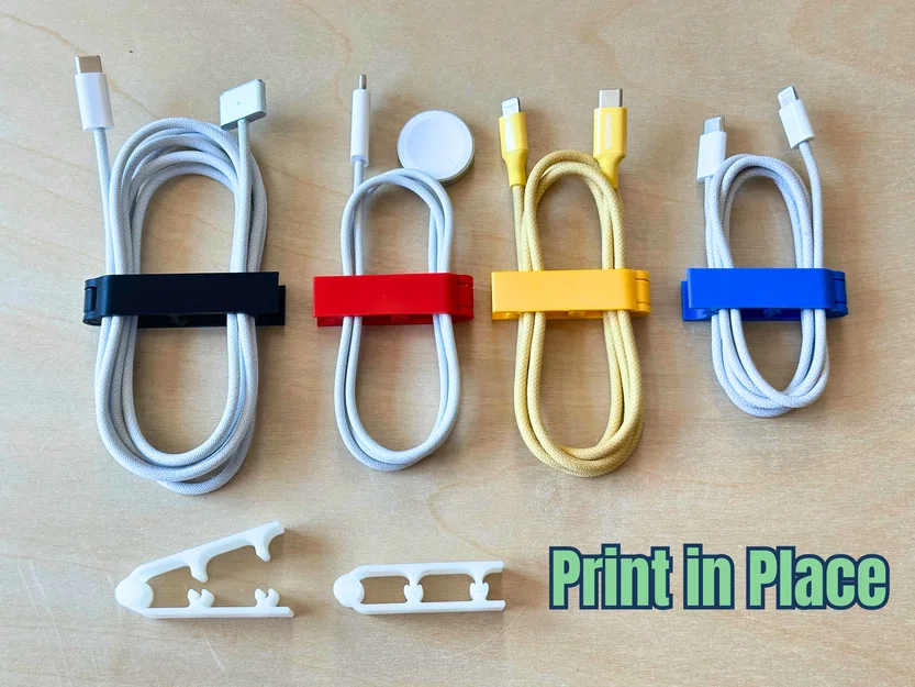 Snap Cable Clip - Kẹp giữ dây cáp gọn gàng (In một lần) - Image 1