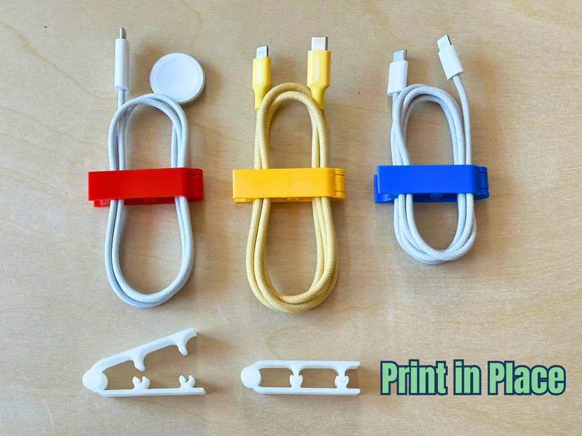 Snap Cable Clip - Kẹp giữ dây cáp gọn gàng (In một lần) - Image 2