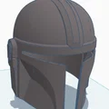 Mô hình mũ chiến binh Mandalorian 3D dành cho fan Star Wars - Thumbnail 1