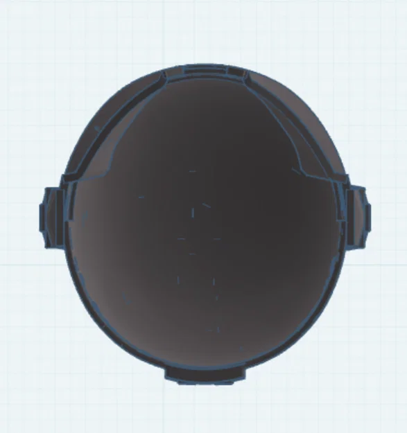 Mô hình mũ chiến binh Mandalorian 3D dành cho fan Star Wars - Image 2