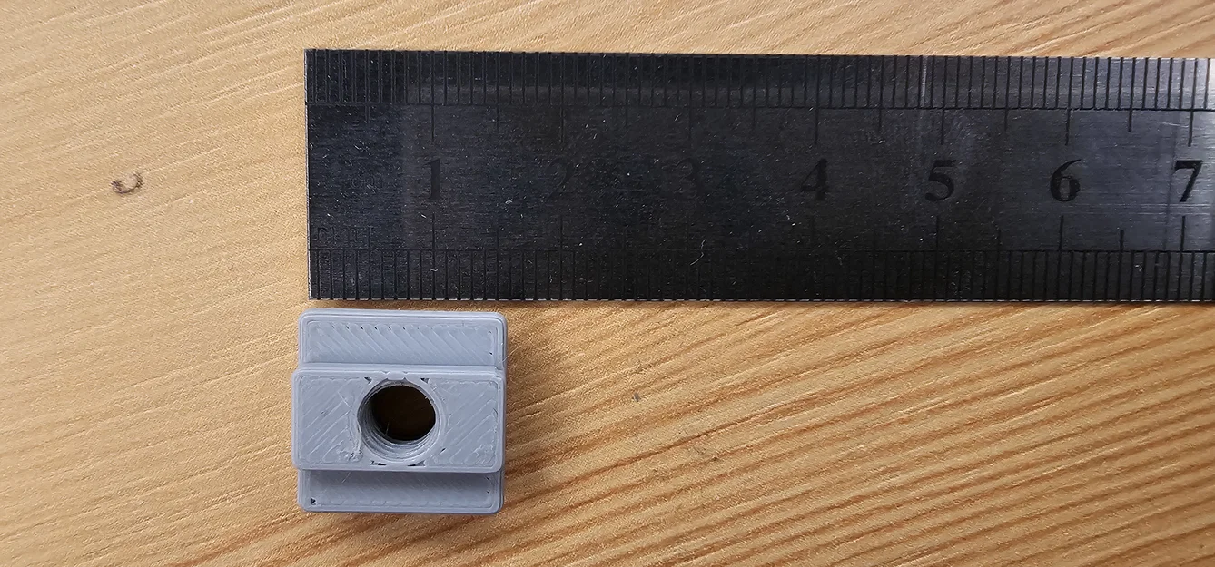 Nutenstein cho khe 8mm với ren M6 in sẵn (T-slot Nut) - Image 4