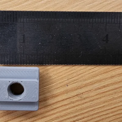 Nutenstein cho khe 8mm với ren M6 in sẵn (T-slot Nut)