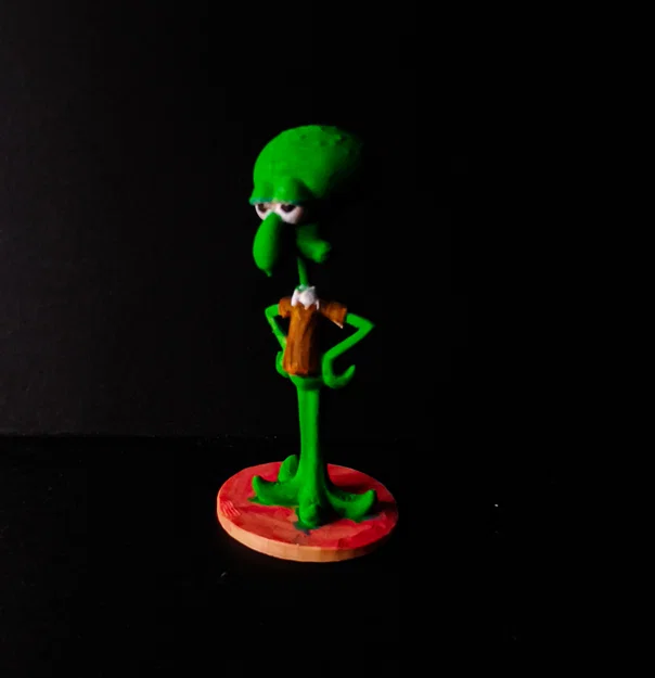 Mô hình 3D Squidward từ Spongebob - Image 1