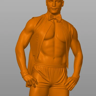 Mô hình in 3D chàng trai thỏ (Bunny Boy) phong cách độc đáo