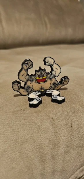 Mô hình Machamp Articulated - In linh hoạt không cần support - Image 2
