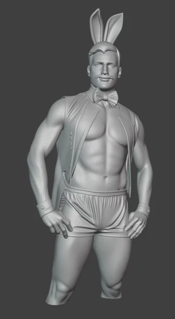 Mô hình in 3D chàng trai thỏ (Bunny Boy) phong cách độc đáo - Image 2