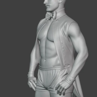 Mô hình in 3D chàng trai thỏ (Bunny Boy) phong cách độc đáo