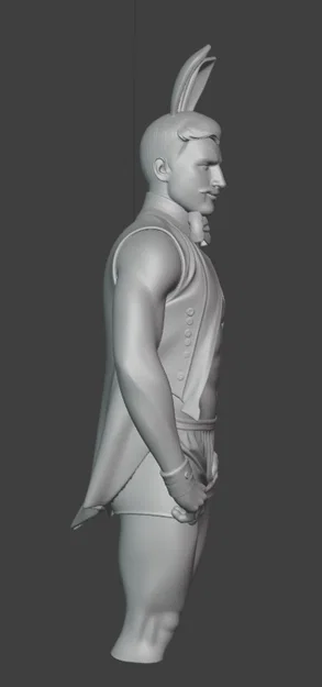 Mô hình in 3D chàng trai thỏ (Bunny Boy) phong cách độc đáo - Image 6
