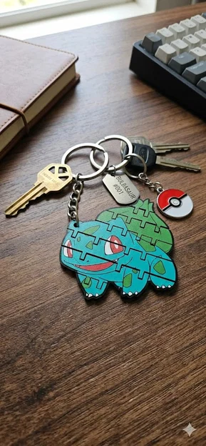Mô hình Bulbasaur Pokemon khớp nối (Flexi) - Image 1