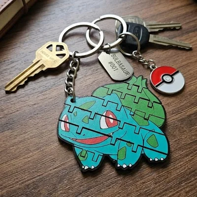 Mô hình Bulbasaur Pokemon khớp nối (Flexi)